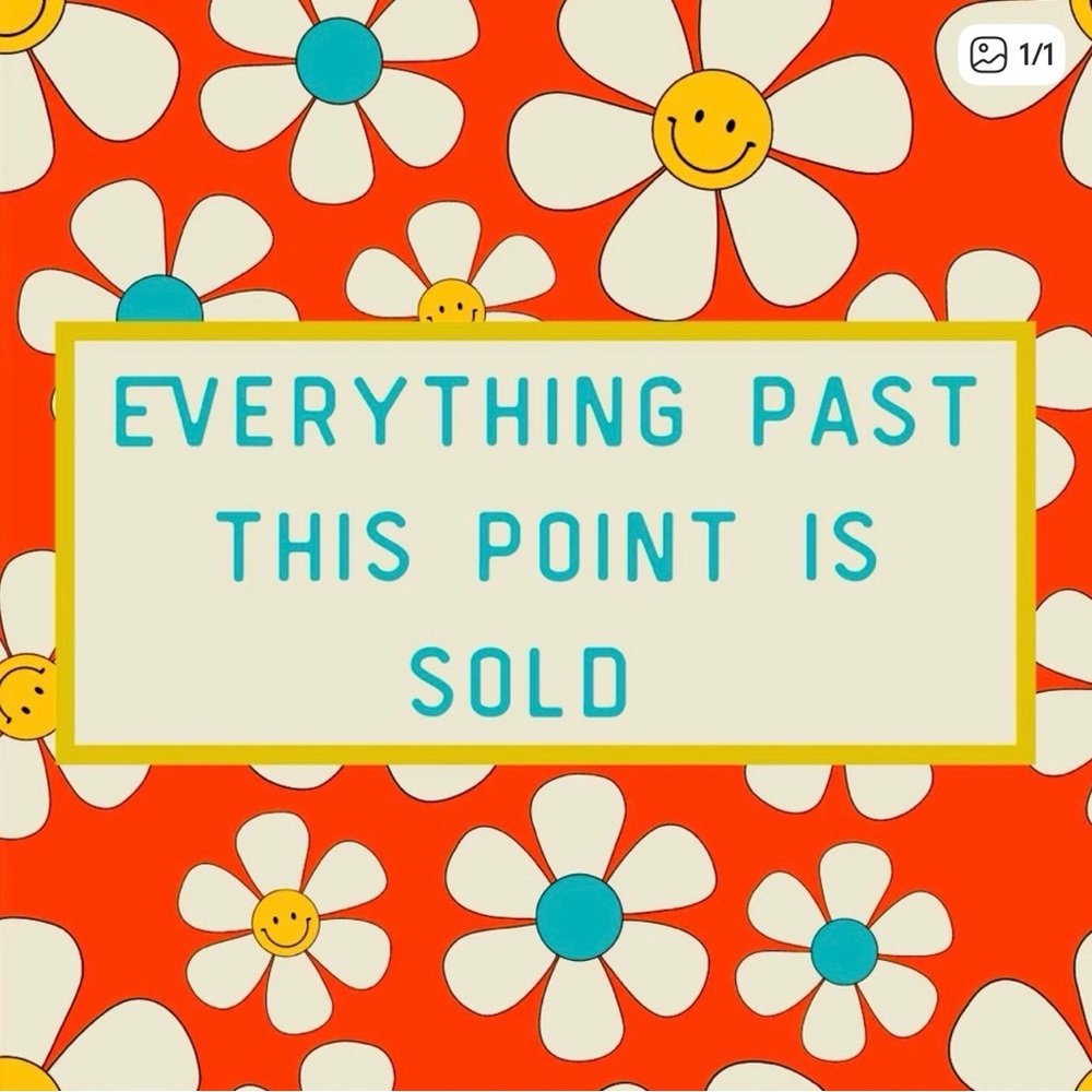 ✨ SOLD ITEMS ✨